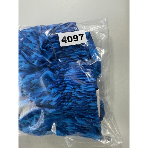 Nike Kids Dri Fit Training Athletic Shorts Blue Cheetah Youth Size Large NEW - Picture 10 of 10